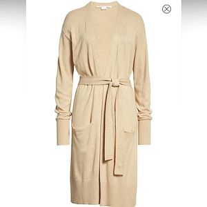 Veronica Beard NWT Wool Blend Belted Cardigan
